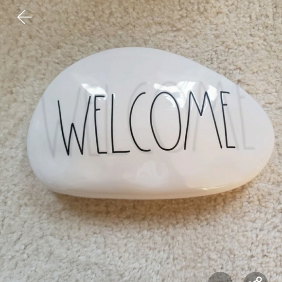 Rae Dunn welcome rock